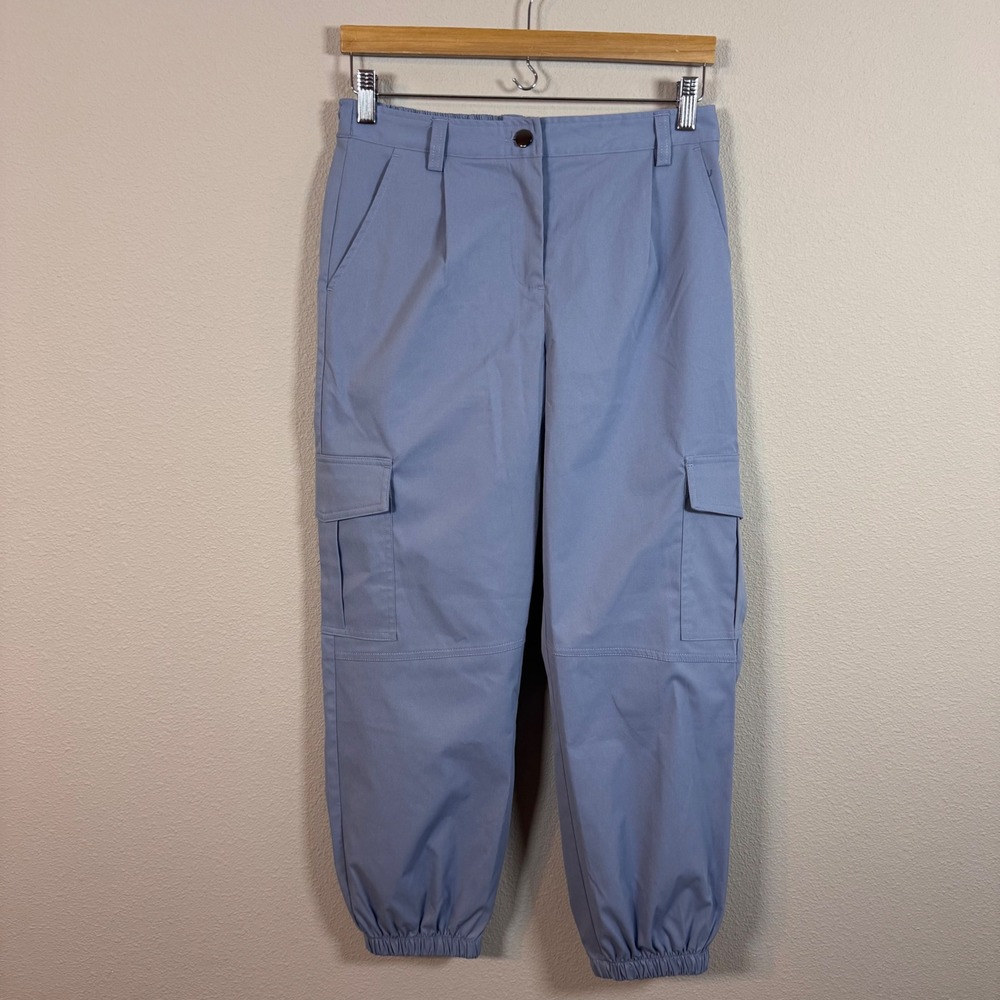 Halara Blue High Waisted Cargo Jogger Pants Sporty Utility Gorpcore Women's S